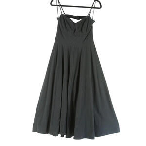 NEW, Reformation Serene Knit Dress in Black SZ L #RF234